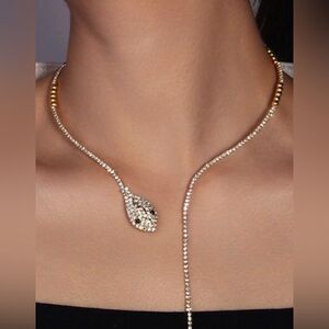 Snake necklace S843